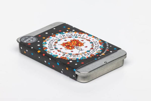 Blikje smintjes - hartelijk dank