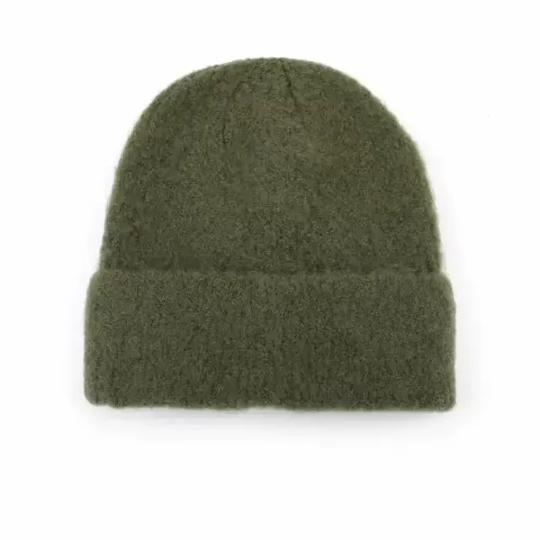 Basic beanie army groen
