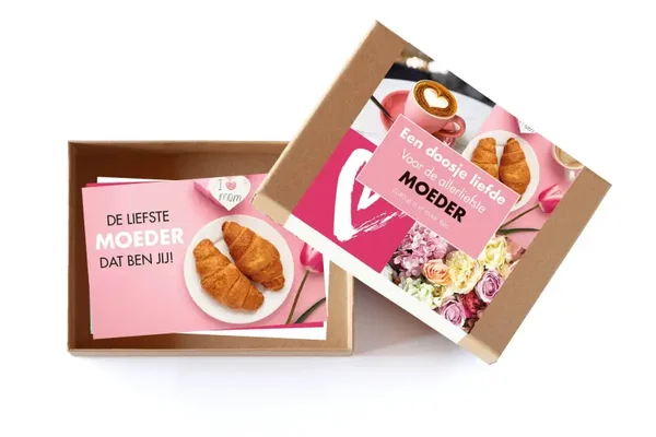 doosje liefde voor de allerliefste moeder