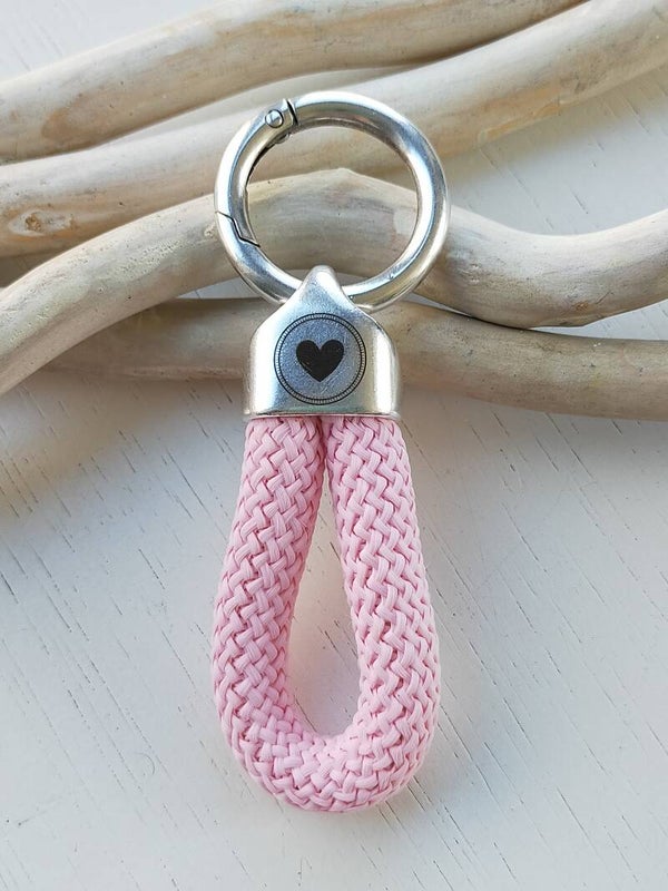 Sleutelhanger maritiemkoord- hart