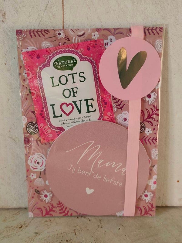 Pakketje - lots of love, mama jij bent de liefste