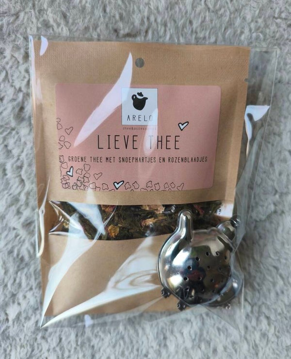 Lieve thee met zeefje