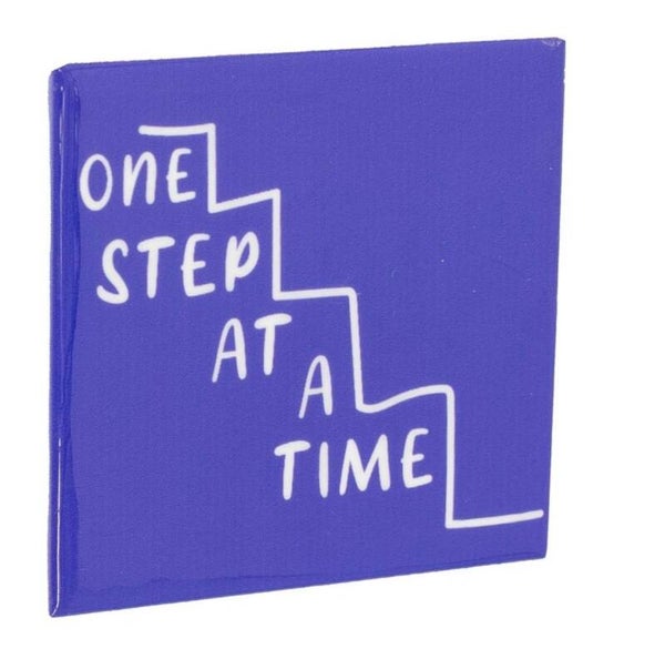 Tegeltje - one step at a time