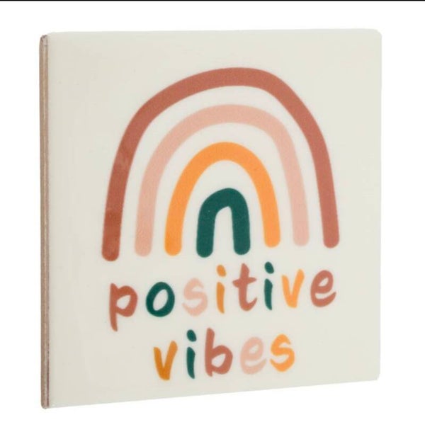 Tegeltje - positive vibes