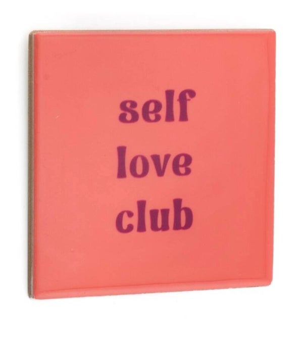 Tegeltje - self love club