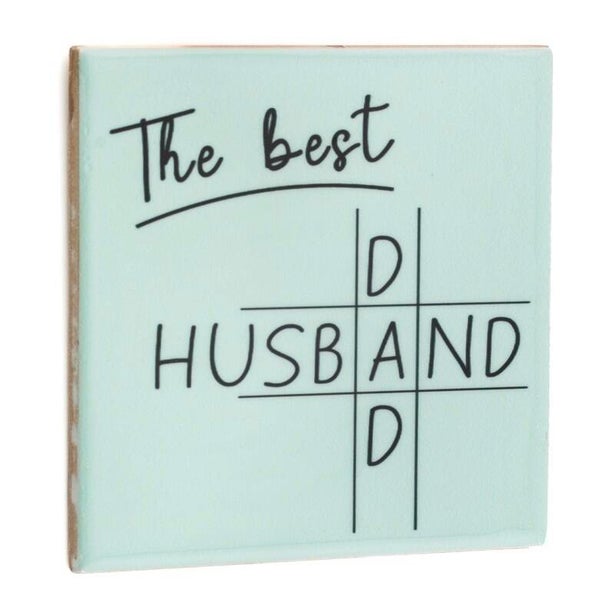 Tegeltje - the best husband/ dad