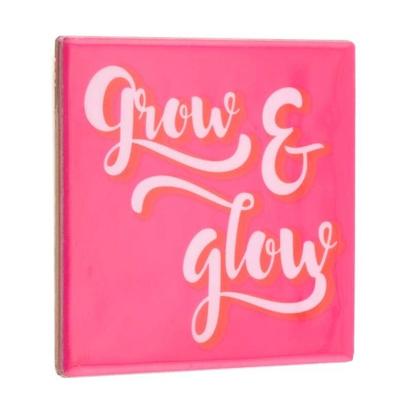 Tegeltje - grow & glow