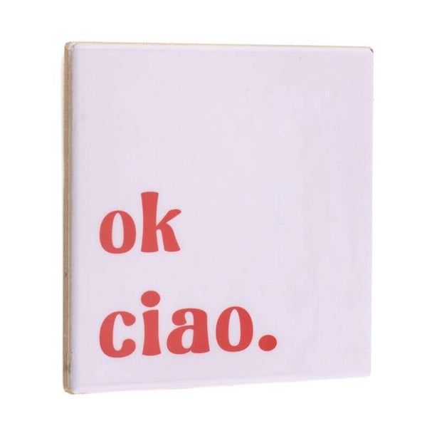 Tegeltje - ok Ciao