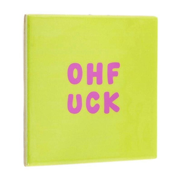 Tegeltje - ohfuck
