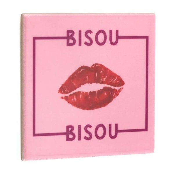 Tegeltje - bisou bisou