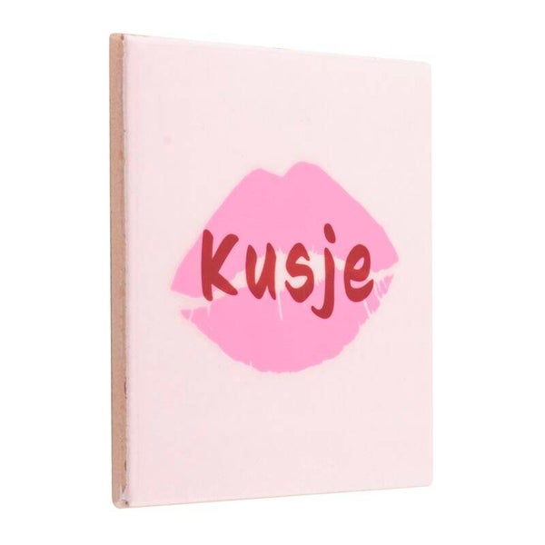 Tegeltje - kusje
