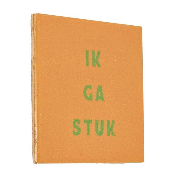 Tegeltje - ik ga stuk