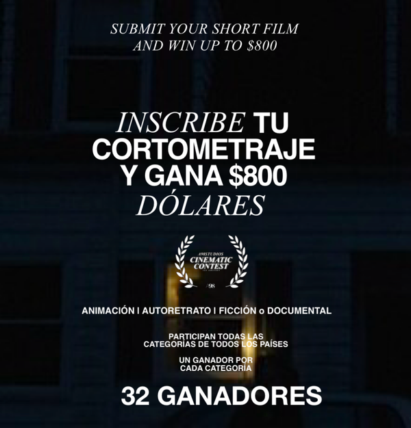 INSCRIBE TU CORTOMETRAJE