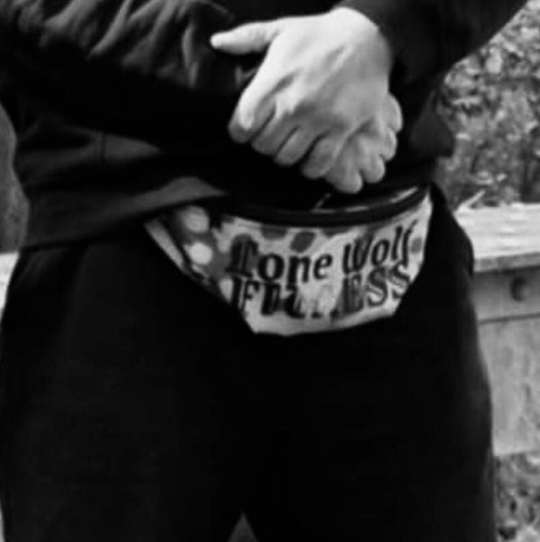 Flecktarn Lone Wolf Fitness fanny pack