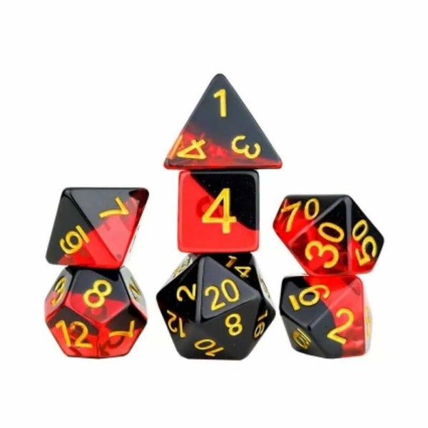 Sirius Dice – Brimstone Dice Set 7