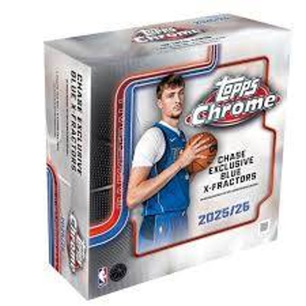Topps NBA Basketball Chrome 25-26 Mega Box