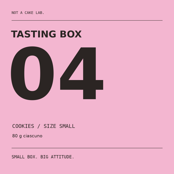 TASTING BOX · 4 SMALL