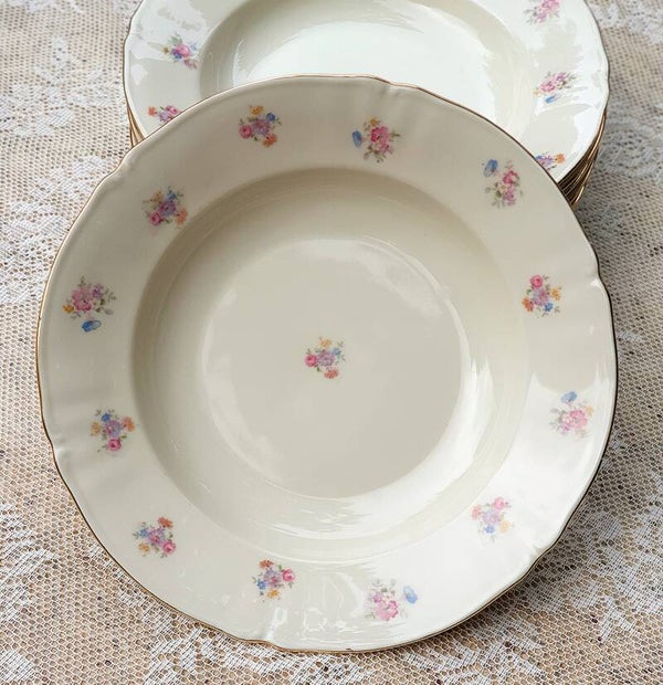 Soep/ pasta/ saladebord diep Bavaria US zone 7x