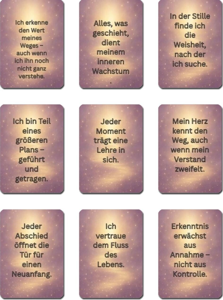 Impulse der Einsicht - Karten für innere Klarheit