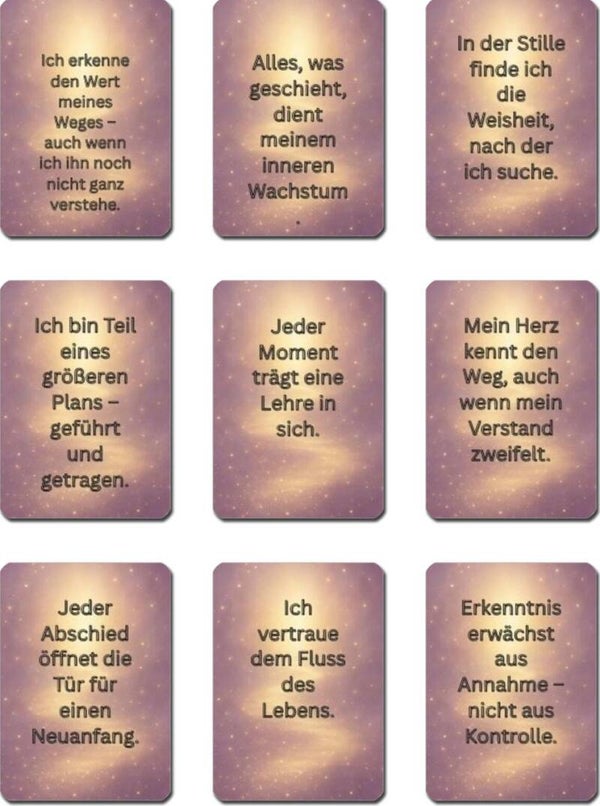 Impulse der Einsicht - Karten für innere Klarheit