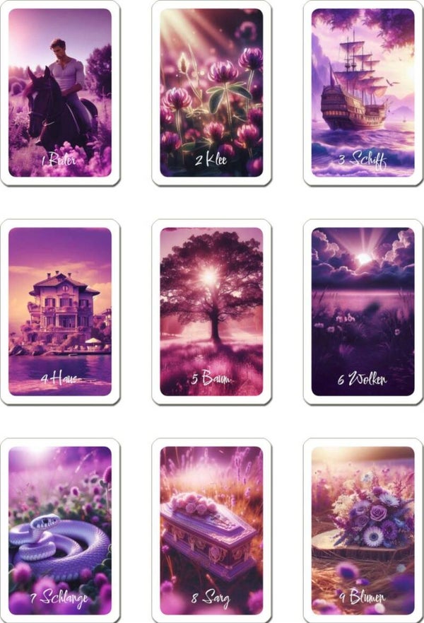 Violetta Visio – Karten für Intuition, Traum & Wahrheit