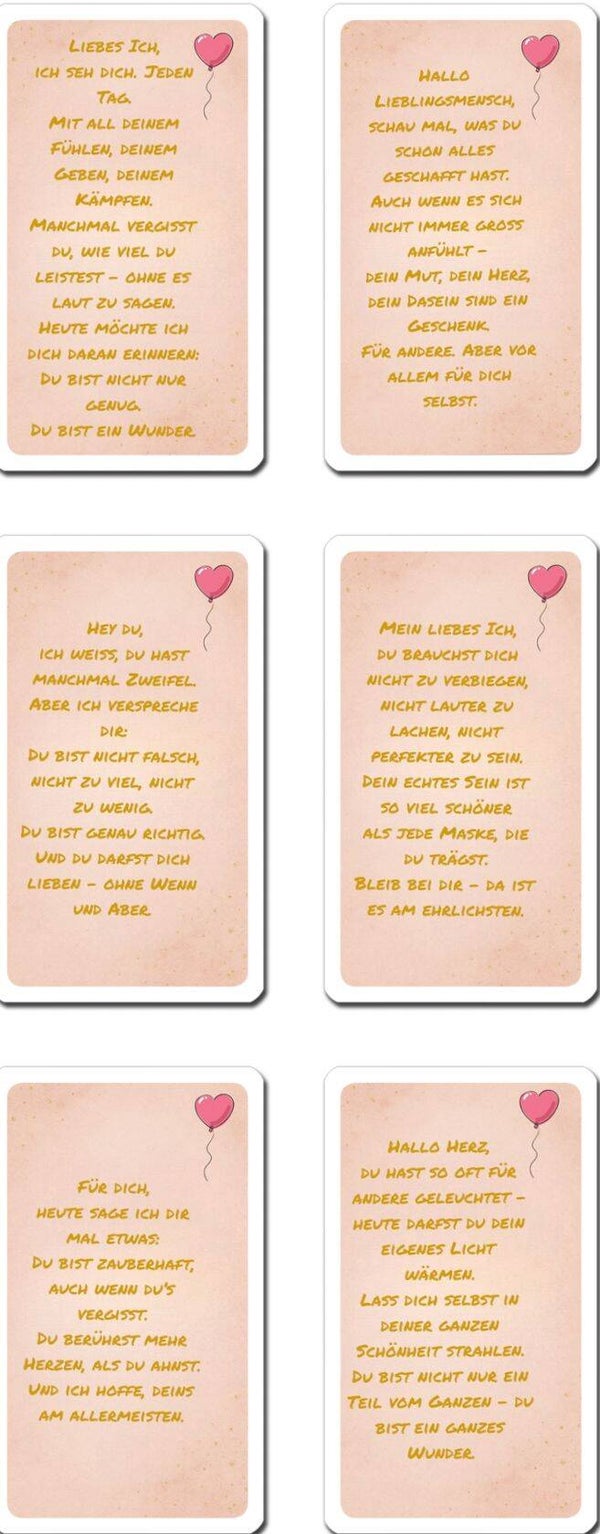 Ich bin genug – 36 Briefe an mich selbst