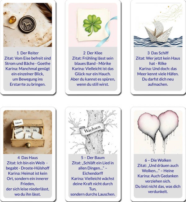Tintenflüstern – Das poetische Lenormand❗❕❗
