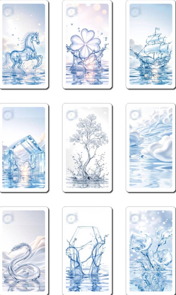 Aqua Mystica – Das Lenormand aus Licht & Wasser ❗❕❗
