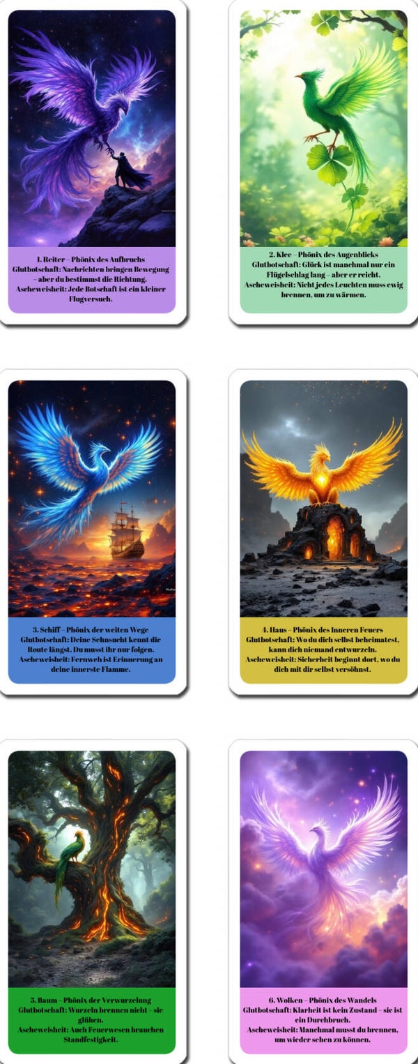 Aus der Asche – Das Phönix-Lenormand