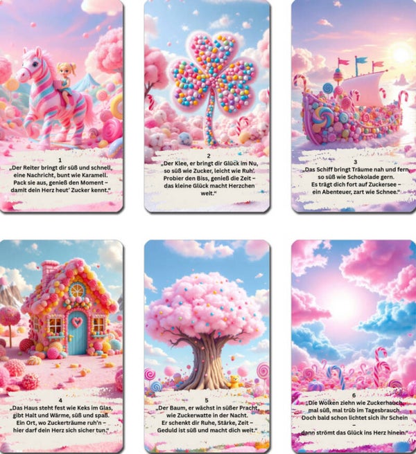 Orakel der Zuckerkönigin - Dein Schicksal im Bonbon-Papier