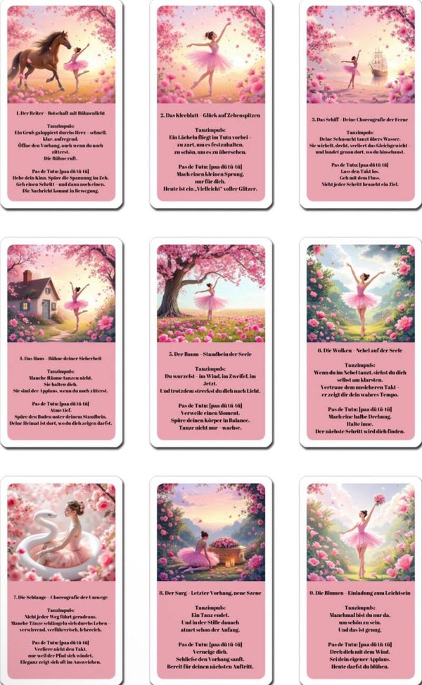 Tutu trifft Lenormand – Magie im Tanz der Symbole