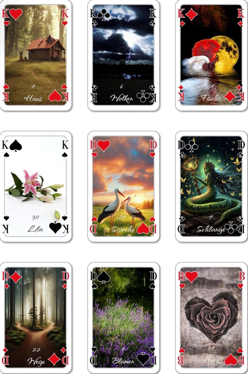 Herz, Pik & Hexenzauber – Das Skat-Lenormand für Magierinnen