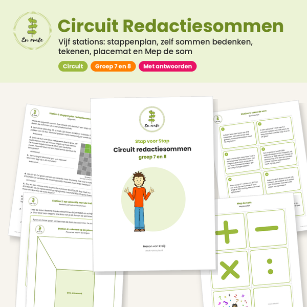 Circuit Redactiesommen Stap voor Stap groep 7 en 8