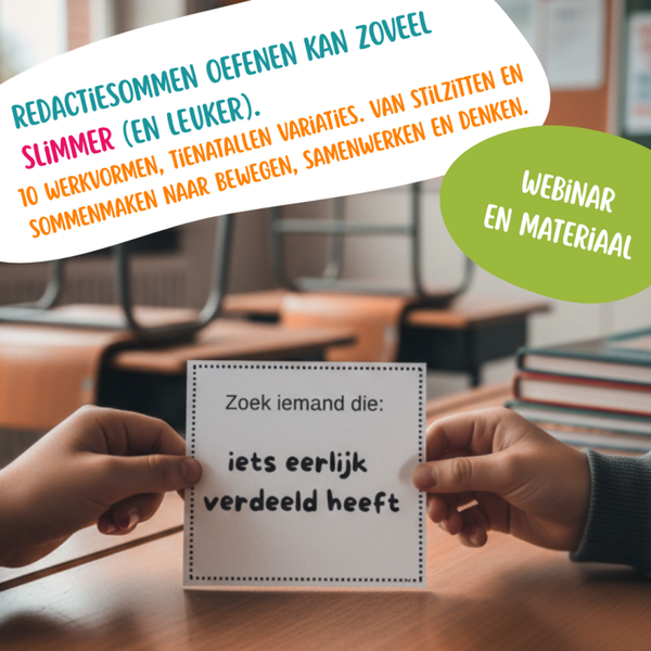 Webinar: Redactiesommen oefenen kan zoveel leuker (en slimmer)