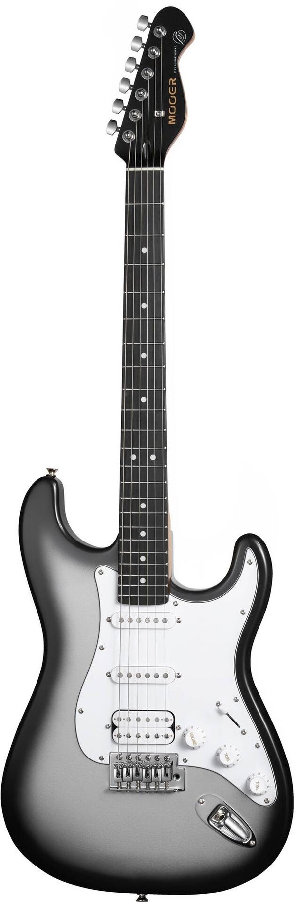 MOOER MSC12 Pro Iron Silver - Chitarra elettrica
