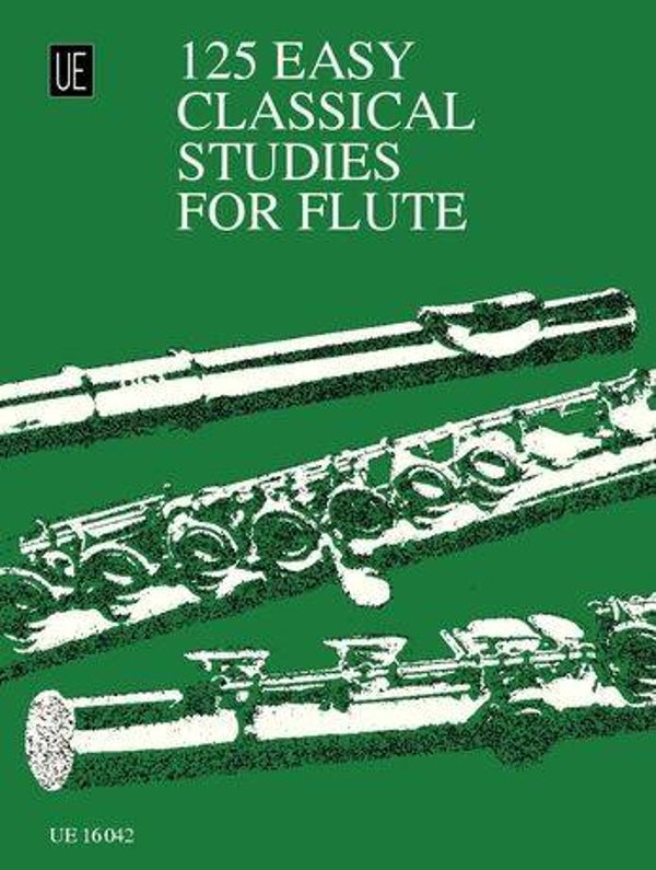 125 Easy Classical Studies Dai manuali classici di flautistica