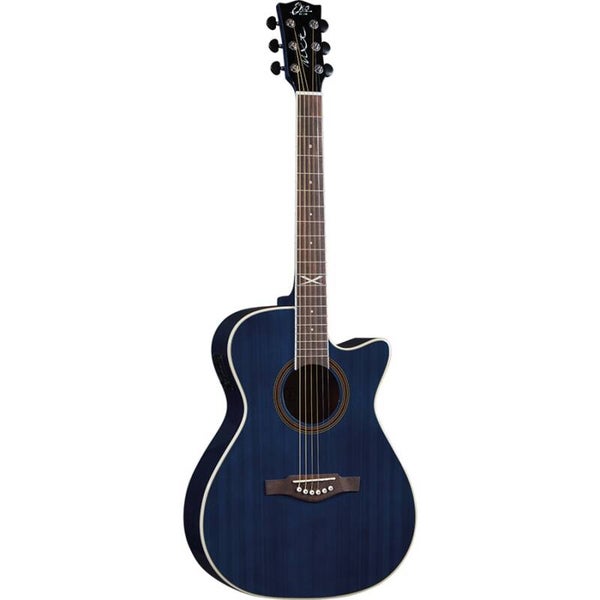 EKO GUITARS - NXT A100CE SEE THROUGH BLUE