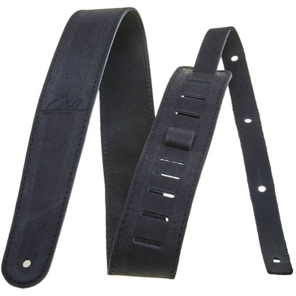 EKO GUITARS - GBU STRAP LEATHER PLUS BLACK