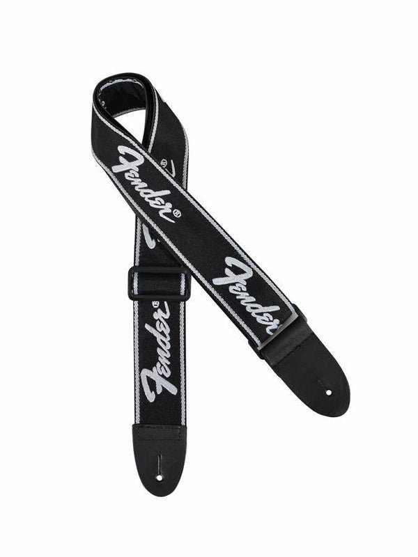 FENDER guitar strap 'Running Logo', black