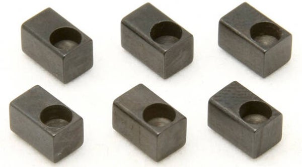 Floyd Rose FR1-SLIB – Set 6 grani blocca corde per ponti Genuine Floyd Rose per chitarra elettrica – Serie 1000/Special – Nero