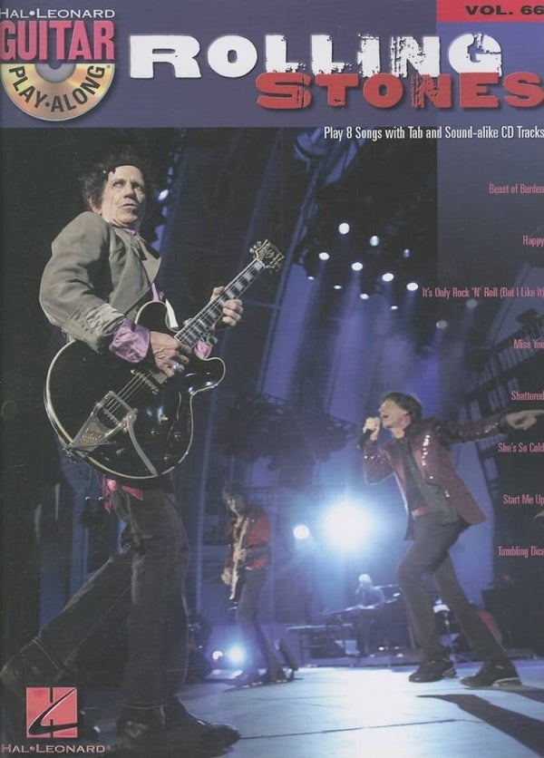 Rolling Stones: Guitar Play-along (66) TABLATURE LIBRO BASI