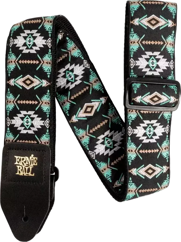 ERNIE BALL 5325 Southwestern Turquoise Jacquard Strap