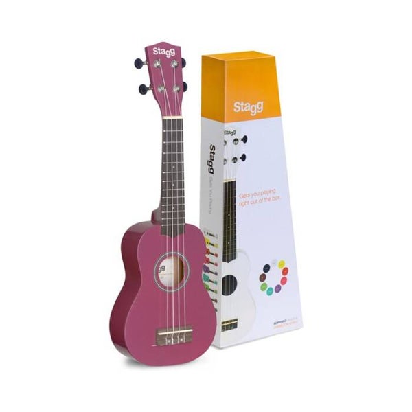 STAGG Ukulele soprano viola con borsa