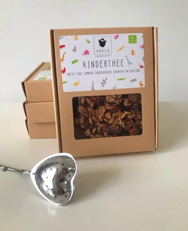 Kinderthee - thee zonder toegevoegde suikers en cafeïne/theïne