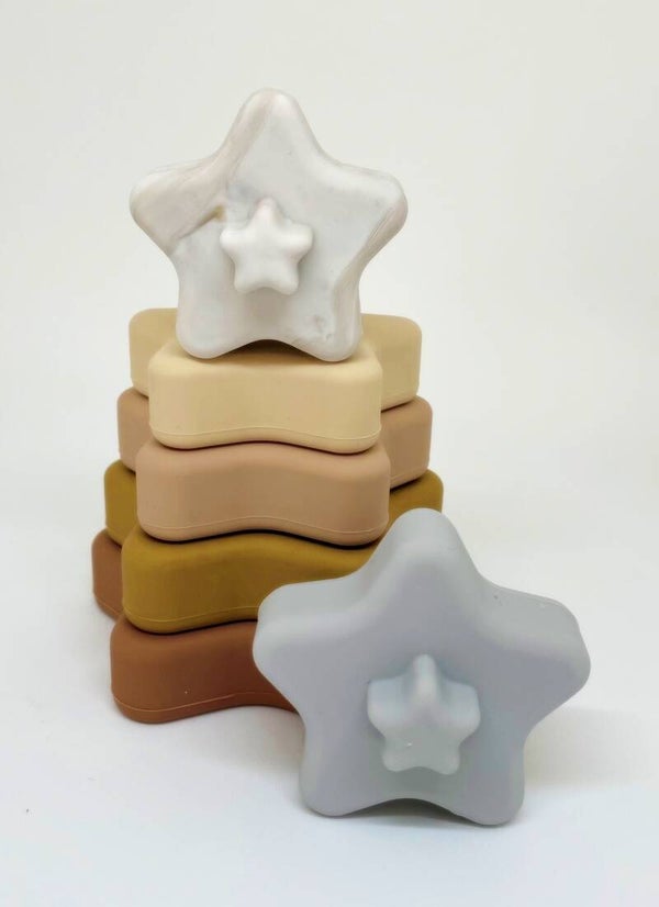 Stapeltoren van siliconen stervormig - Egypt