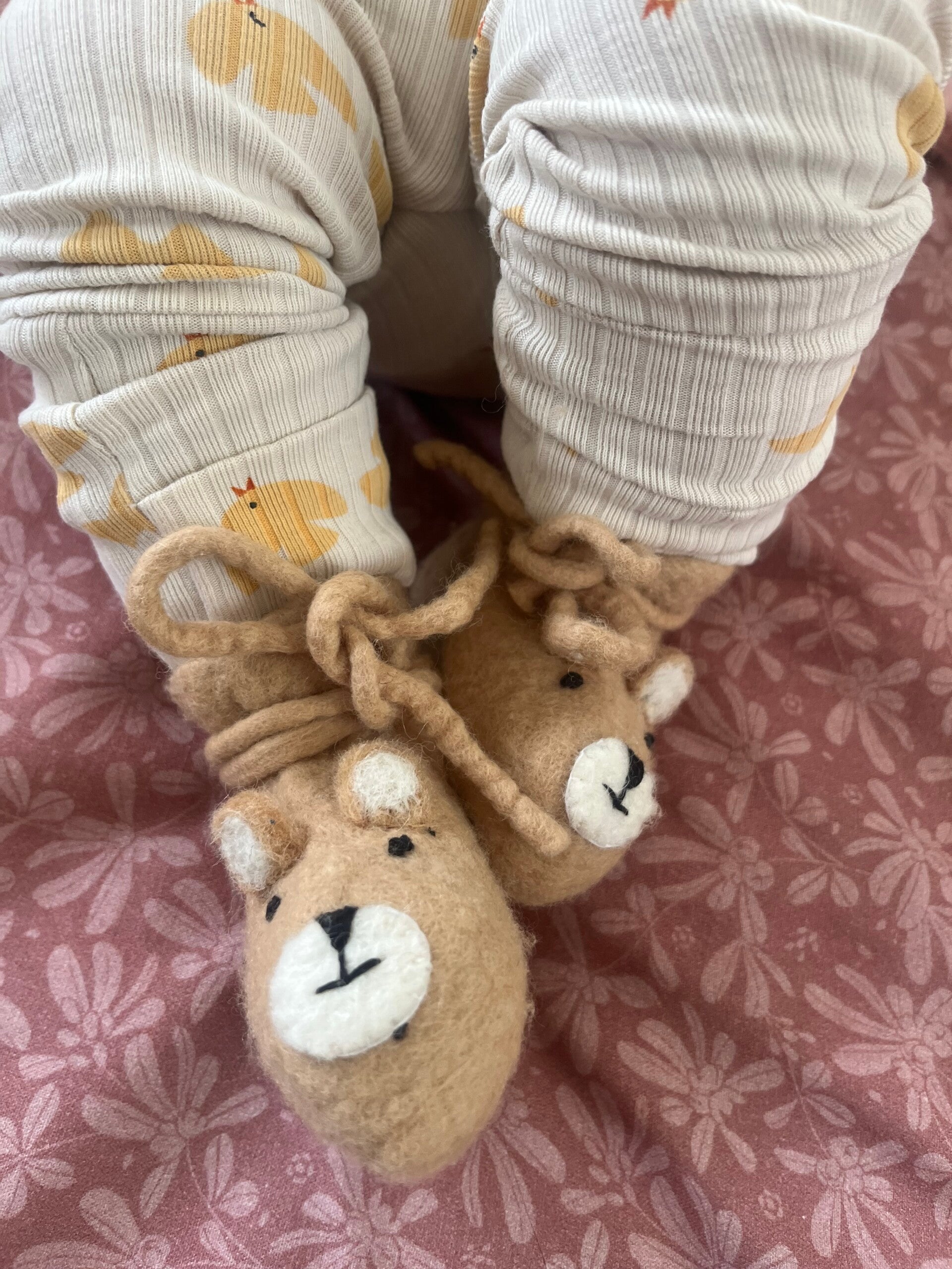 Beren babyslofjes - Merino wol