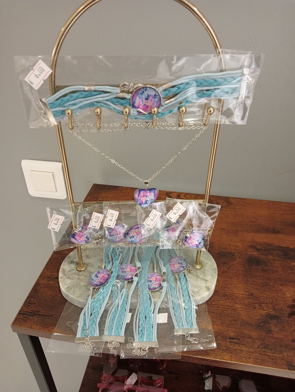 Collier et bracelet Kpop demon's Hunter