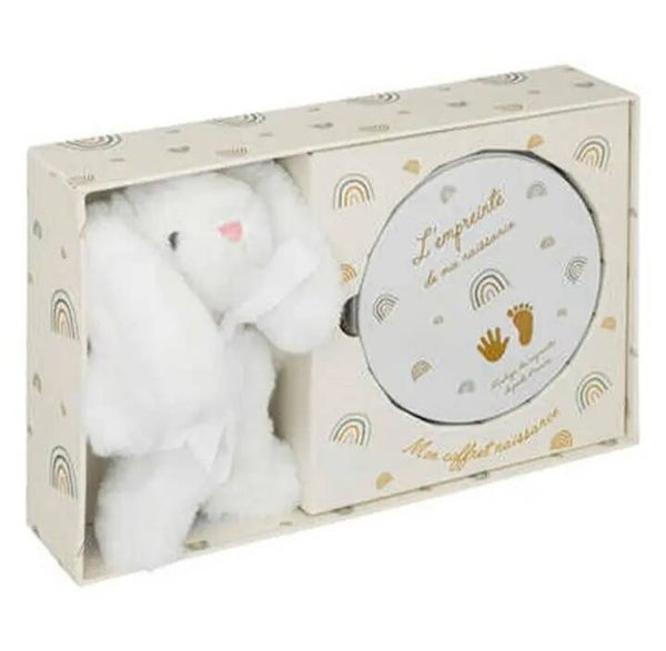 Coffret peluche + empreintes