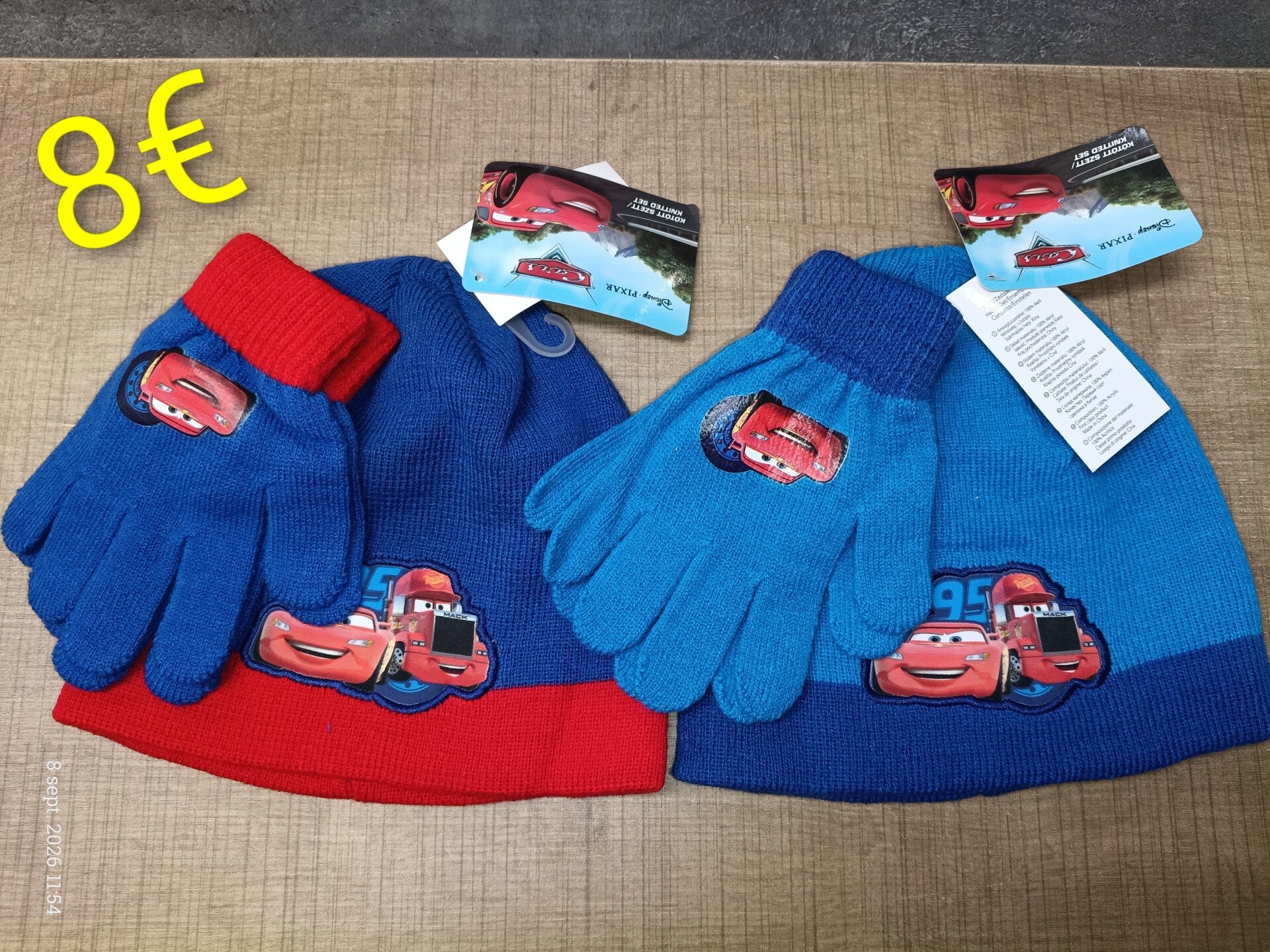 Bonnet avec gants