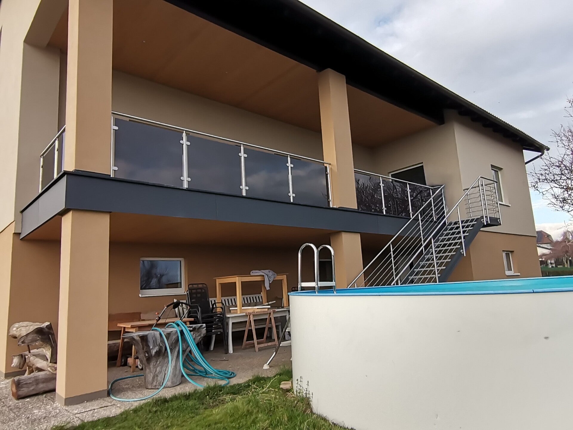 Metallgeländer für Balkon und Terrasse